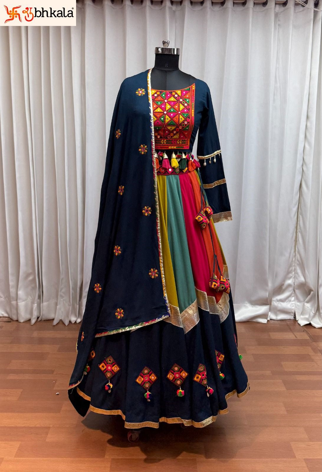 Raas Vol 28 Navratri 2025 Shubhkala Viscose Cotton Chaniya Choli Wholesaler