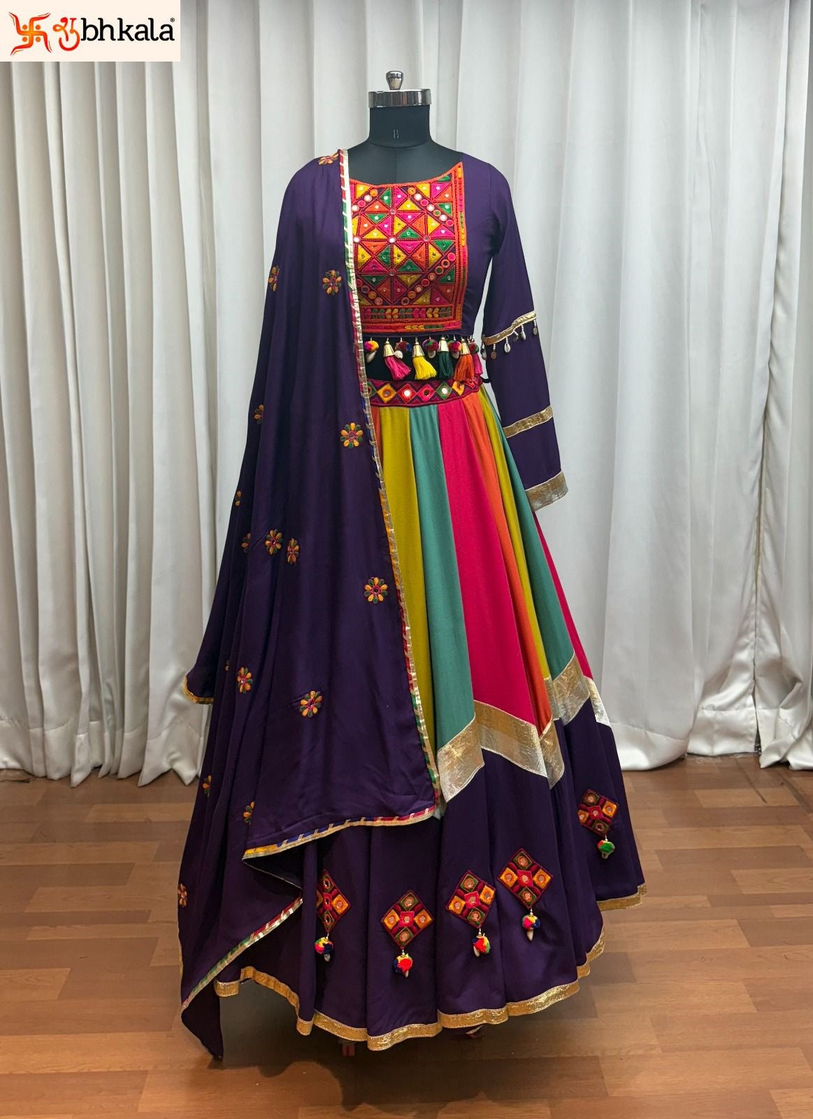 Raas Vol 28 Navratri 2025 Shubhkala Viscose Cotton Chaniya Choli Wholesaler