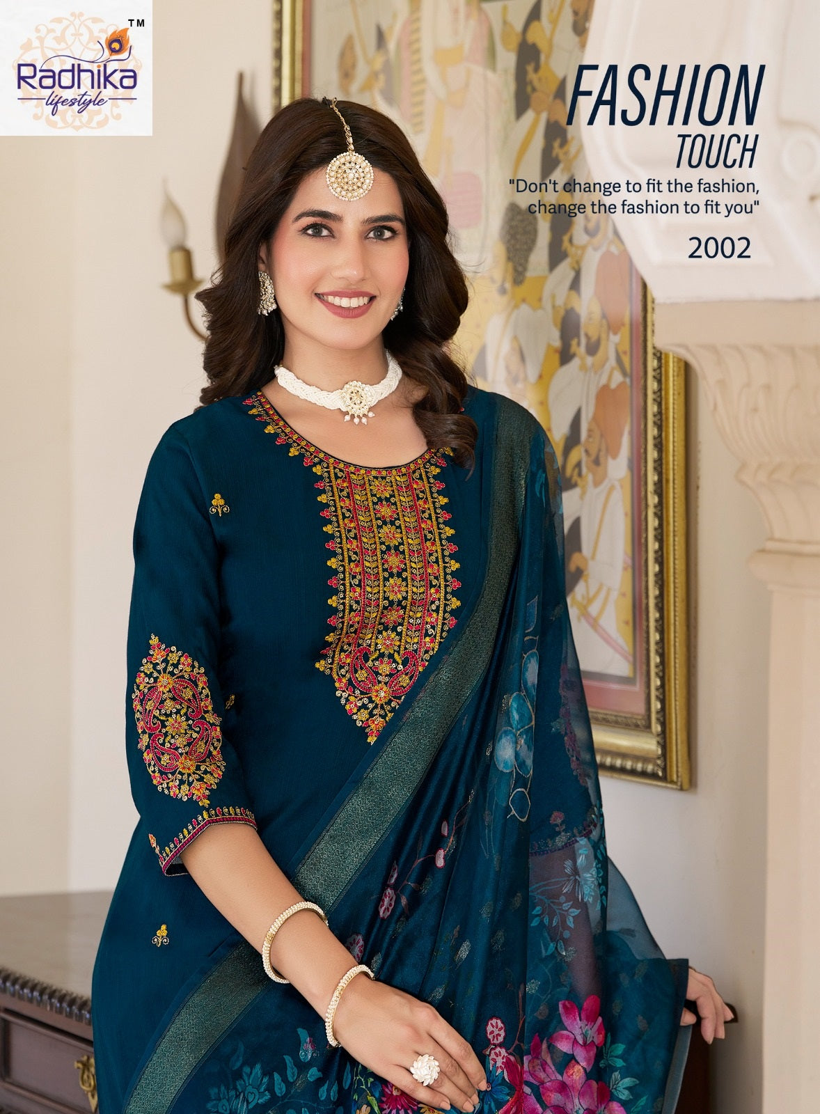 Raas Vol 2 Radhika Lifestyle Vertican Readymade Pant Style Suits Supplier Gujarat