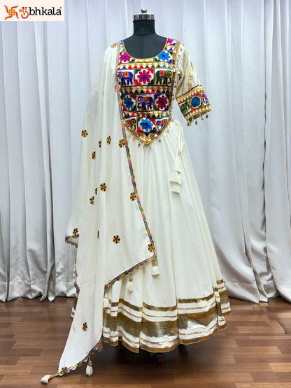 Raas Vol 30 Navratri 2025 Shubhkala Viscose Cotton Chaniya Choli Wholesale Rate