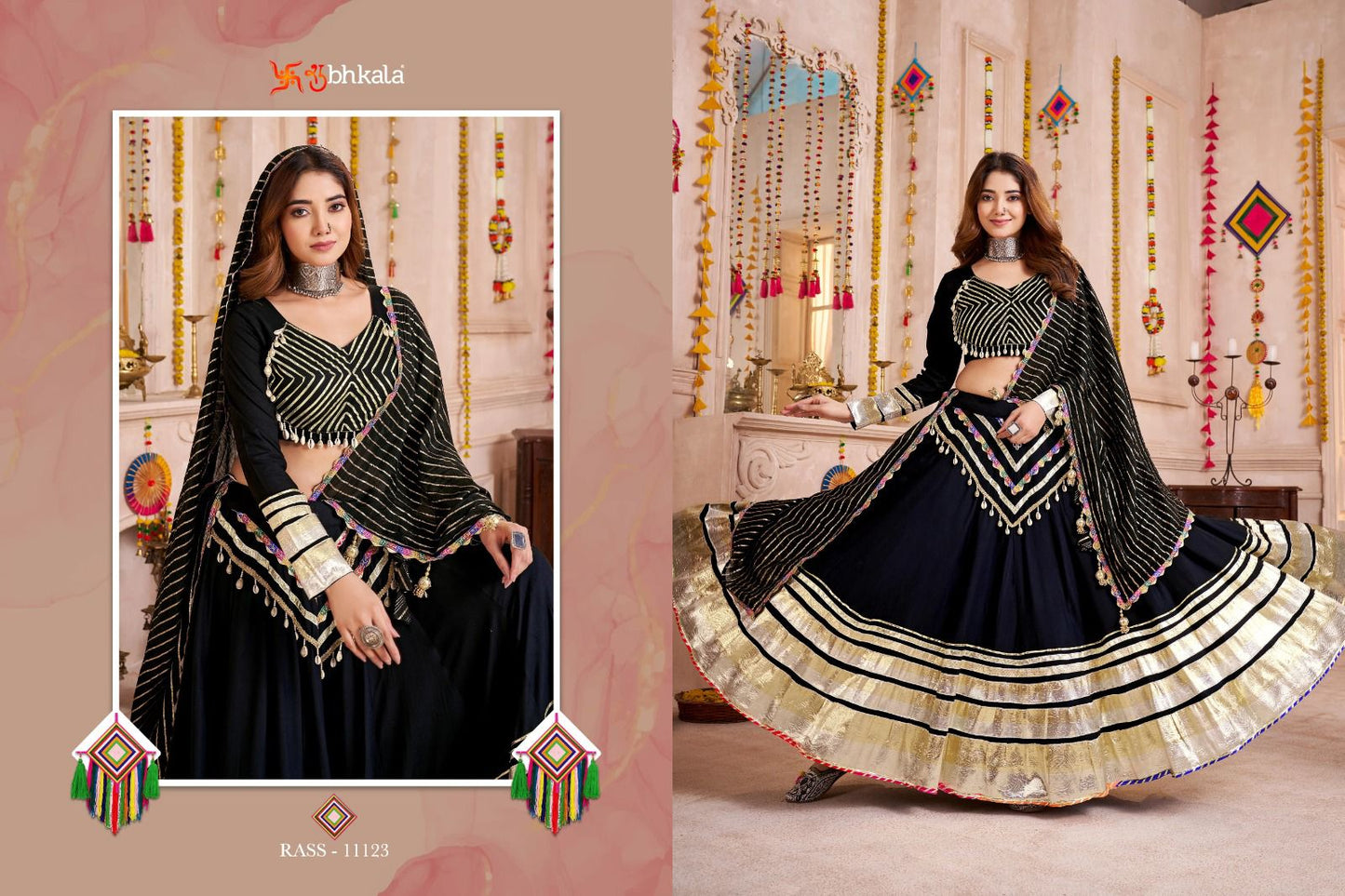 Raas Vol 31 Navratri 2025 Shubhkala Viscose Cotton Chaniya Choli Supplier