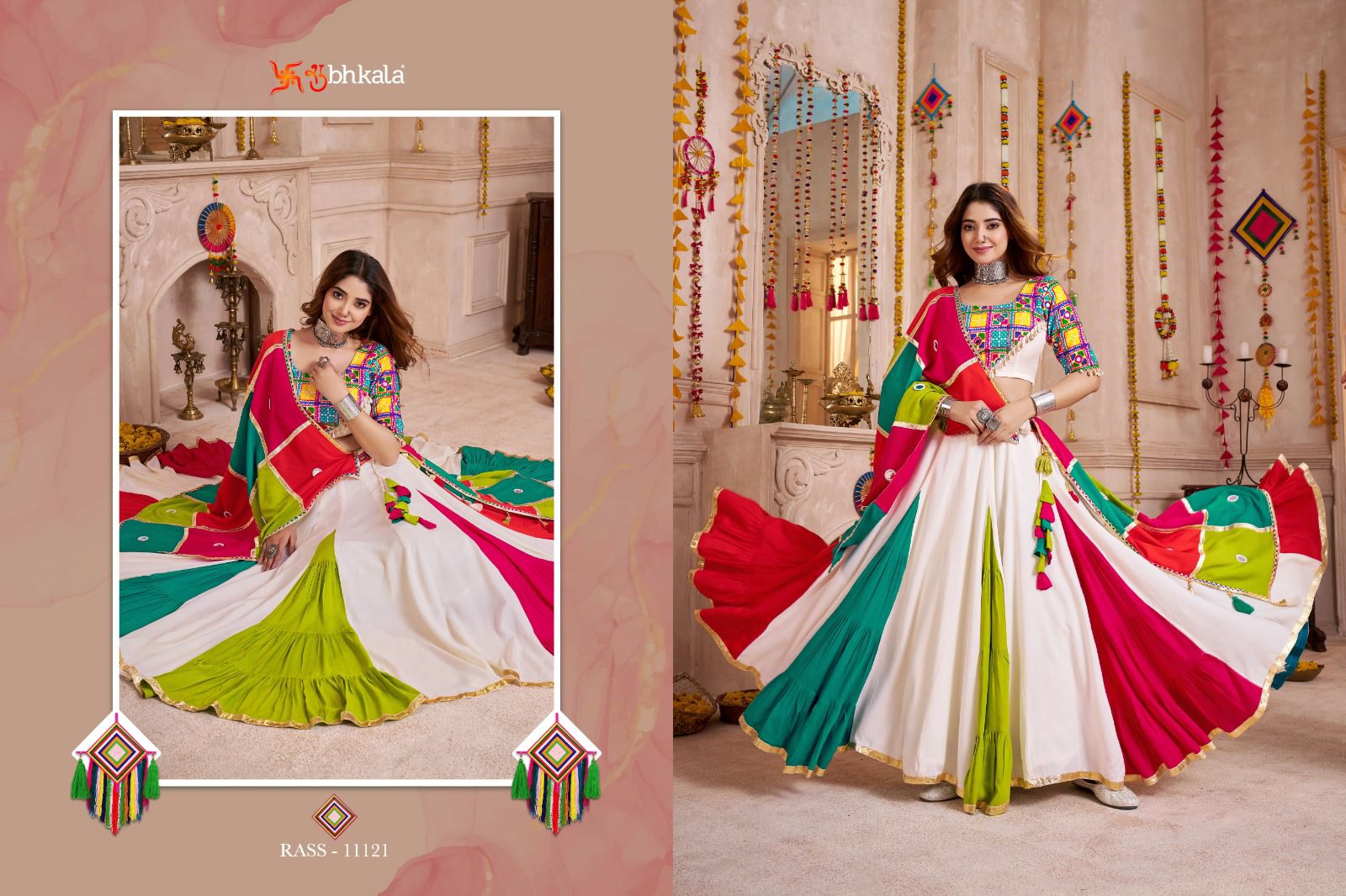 Raas Vol 31 Navratri 2025 Shubhkala Viscose Cotton Chaniya Choli Supplier