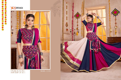 Raas Vol 32 Navratri 2025 Shubhkala Viscose Cotton Chaniya Choli Manufacturer