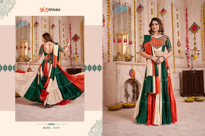 Raas Vol 33 Shubhkala Viscose Cotton Chaniya Choli Wholesaler India