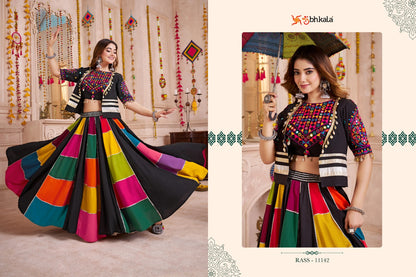Raas Vol 33 Shubhkala Viscose Cotton Chaniya Choli Wholesaler India