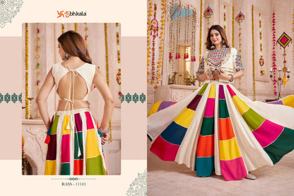 Raas Vol 33 Shubhkala Viscose Cotton Chaniya Choli Wholesaler India