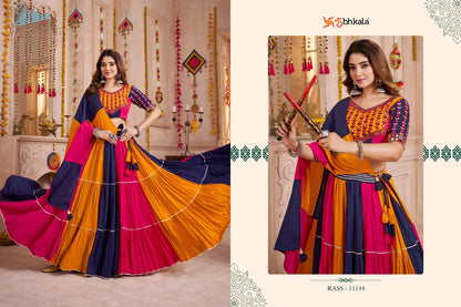 Raas Vol 33 Shubhkala Viscose Cotton Chaniya Choli Wholesaler India