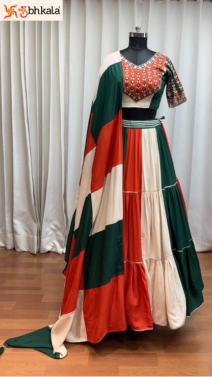 Raas Vol 33 Shubhkala Viscose Cotton Chaniya Choli Wholesaler India