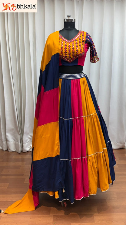 Raas Vol 33 Shubhkala Viscose Cotton Chaniya Choli Wholesaler India