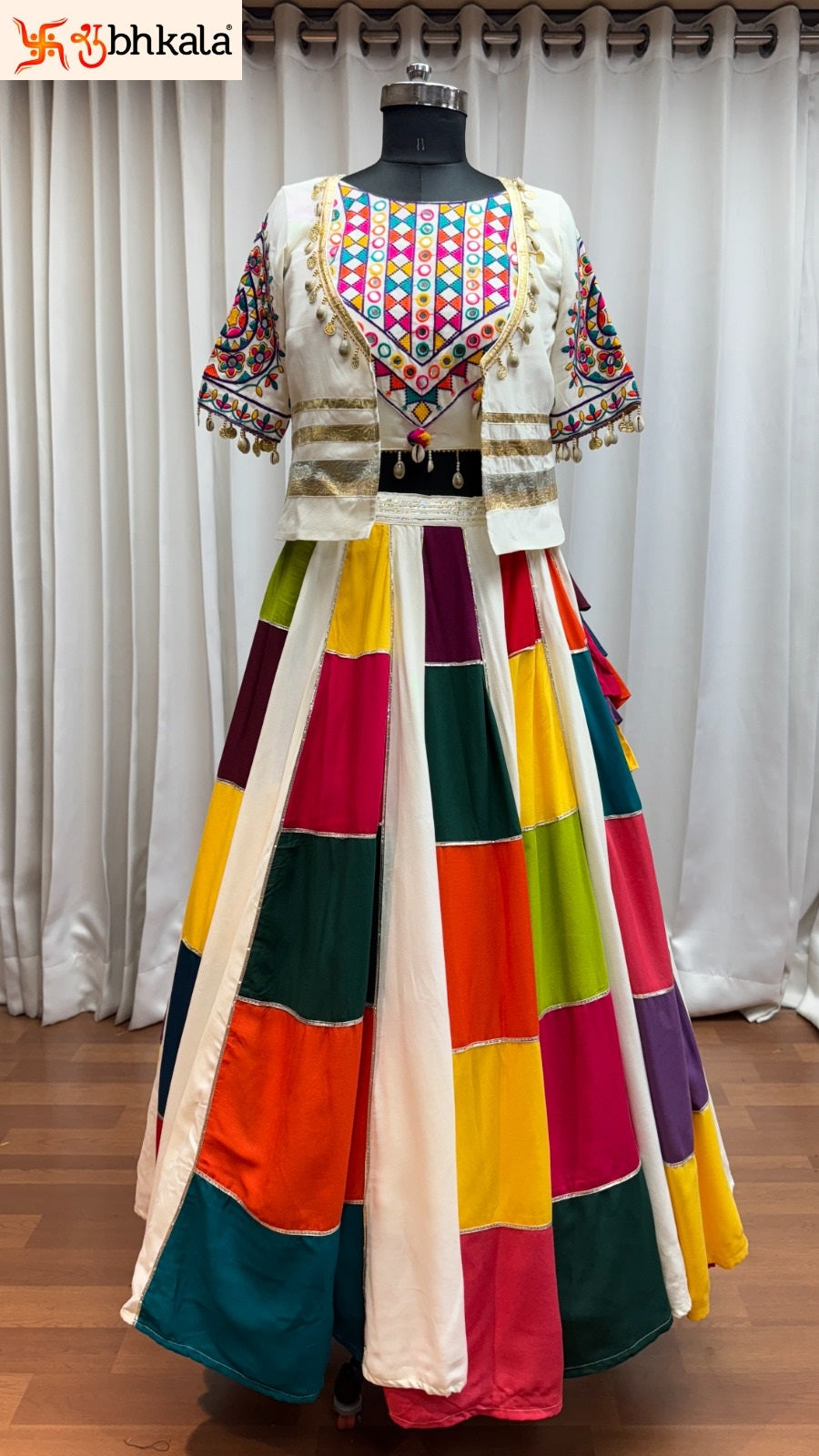 Raas Vol 33 Shubhkala Viscose Cotton Chaniya Choli Wholesaler India