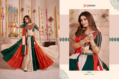 Raas Vol 33 Shubhkala Viscose Cotton Chaniya Choli Wholesaler India