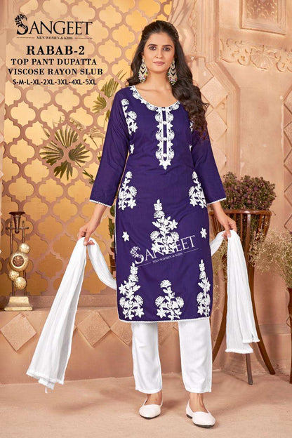 Rabab Vol 2 Sangeet Readymade Pant Style Suits Supplier Gujarat