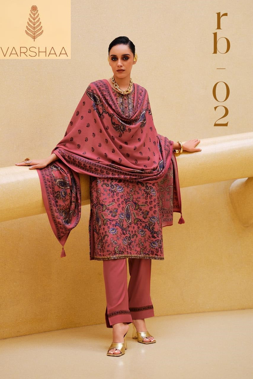 Rabane Varshaa Pashmina Suits Wholesale Price