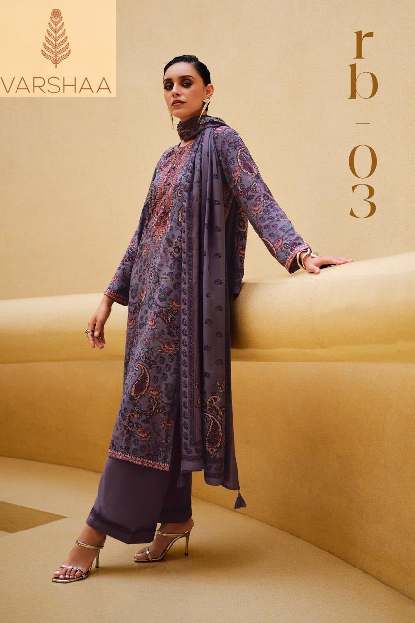 Rabane Varshaa Pashmina Suits Wholesale Price