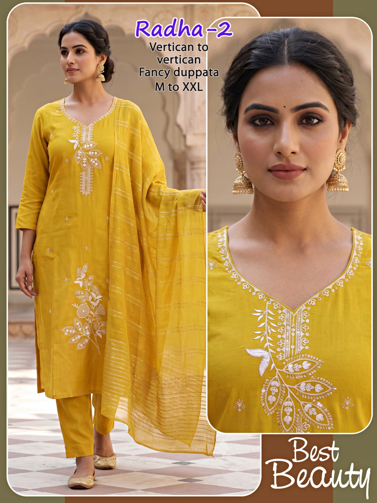 Radha Infinity Vertican Readymade Pant Style Suits Wholesaler India