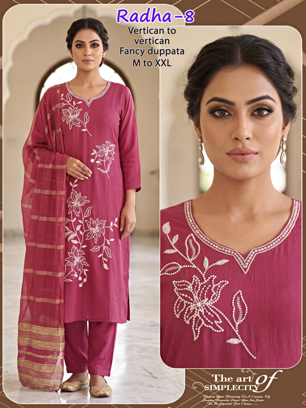 Radha Infinity Vertican Readymade Pant Style Suits Wholesaler India