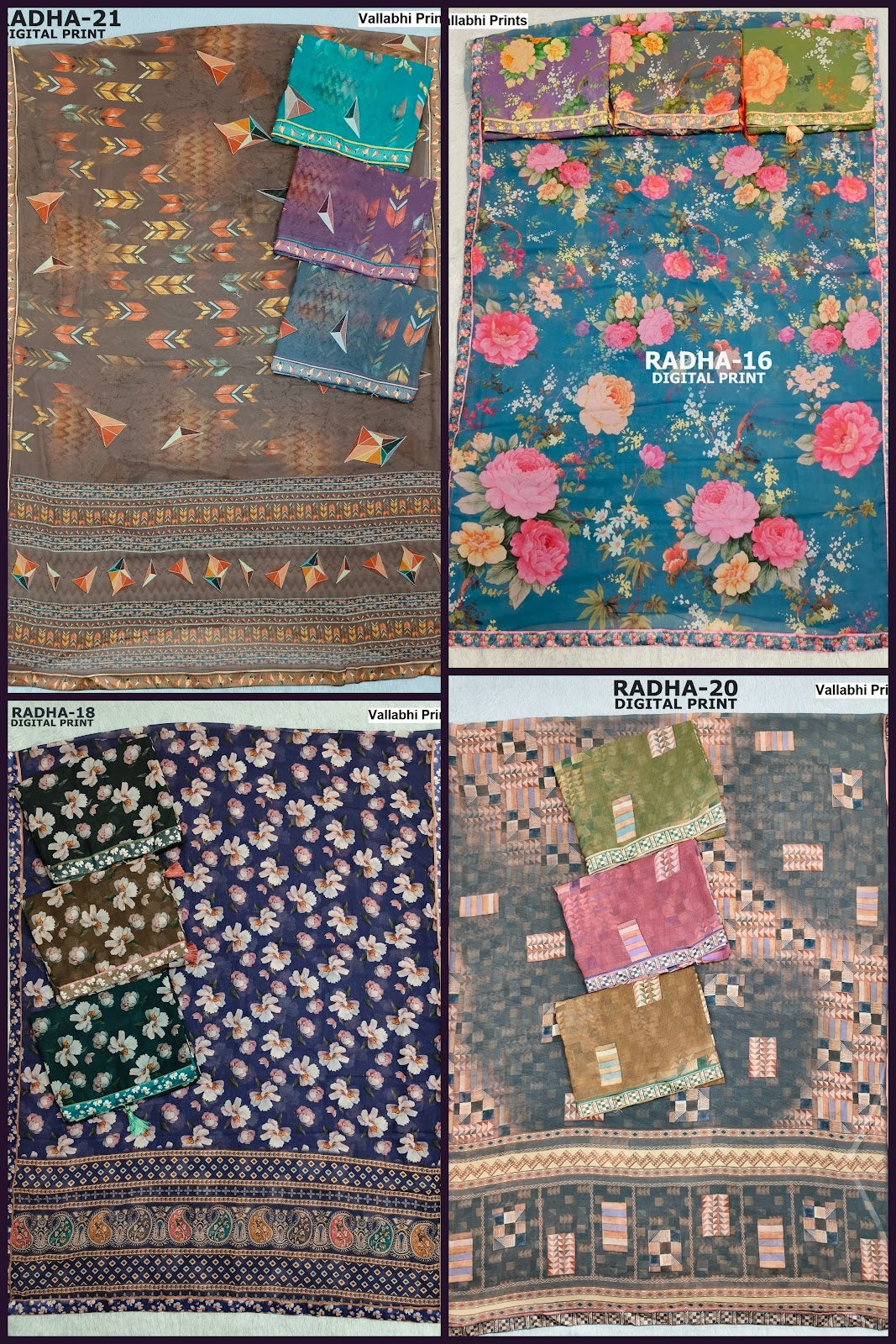 Radha Vallabhi Prints Weightless Sarees Manufacturer India