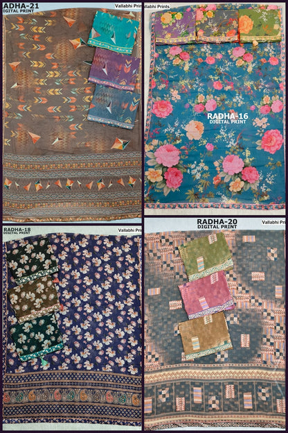 Radha Vallabhi Prints Weightless Sarees Manufacturer India