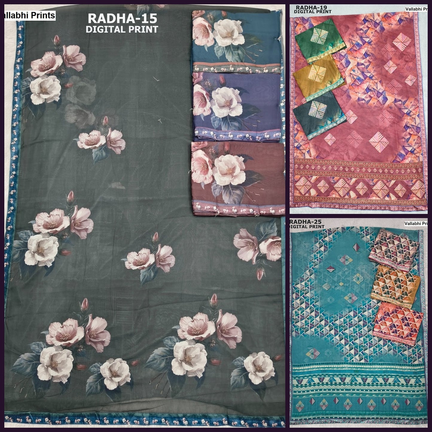 Radha Vallabhi Prints Weightless Sarees Manufacturer India