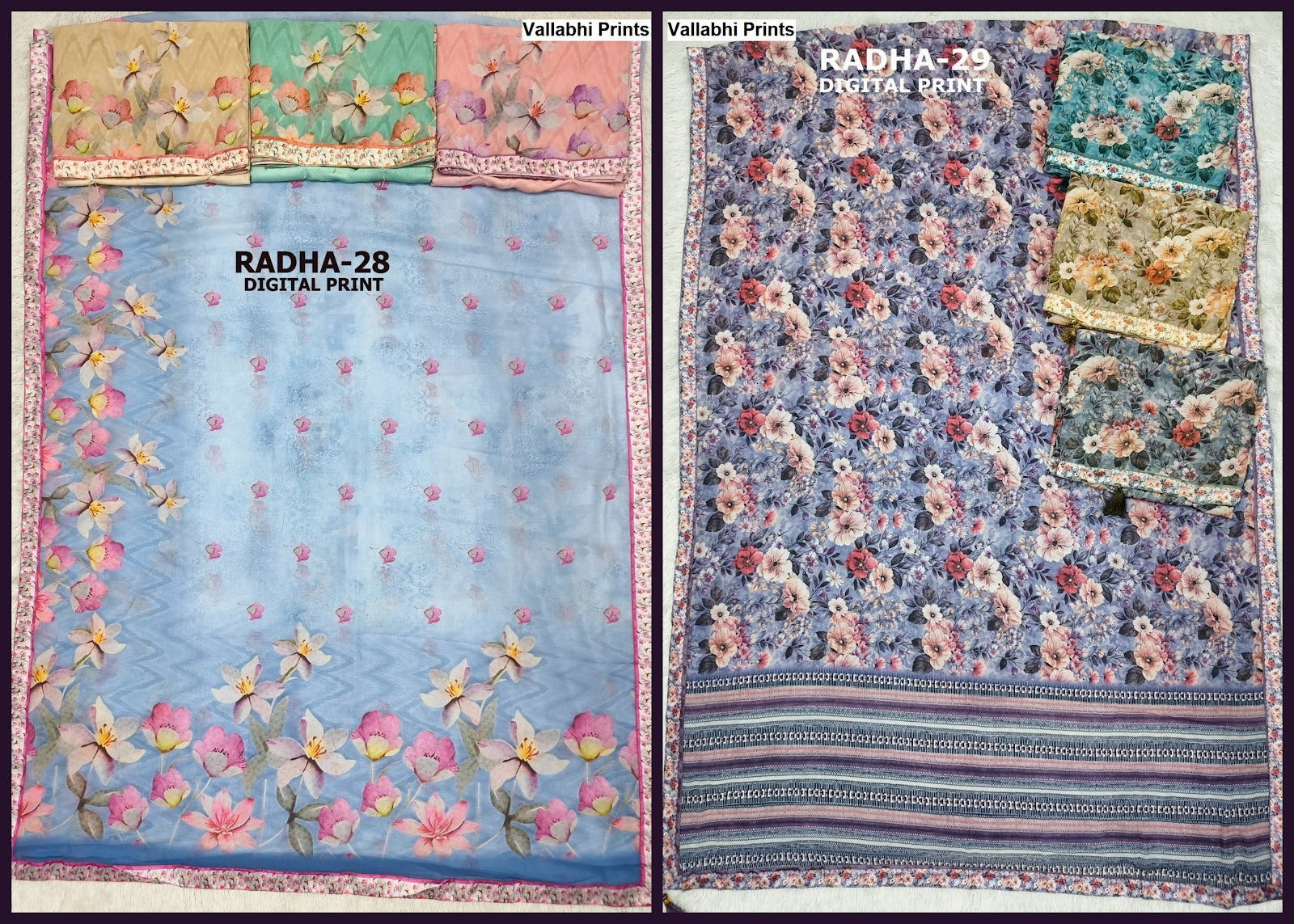 Radha Vallabhi Prints Weightless Sarees Manufacturer India
