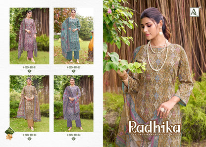 Radhika Alok Zam Cotton Karachi Salwar Suits Wholesale Price