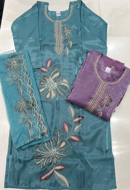Radhika Anjish Roman Readymade Pant Style Suits Wholesale Price