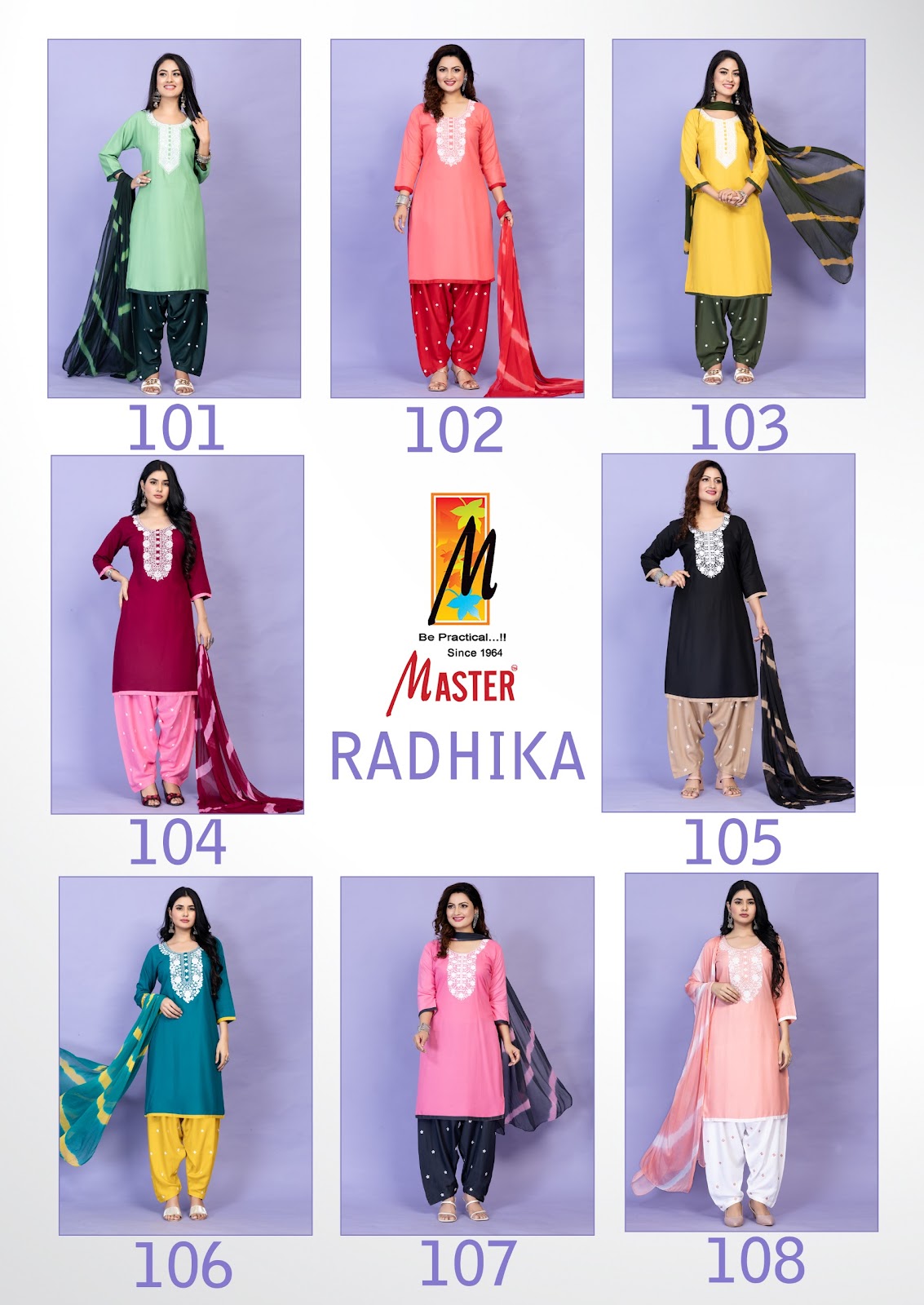 Radhika Master Rayon Readymade Salwar Suits Wholesale Price