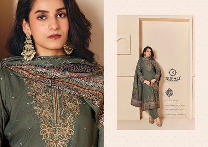Radhika Rupali Viscose Pashmina Suits Wholesaler Ahmedabad