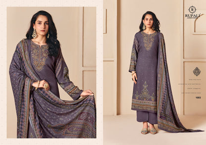 Radhika Rupali Viscose Pashmina Suits Wholesaler Ahmedabad