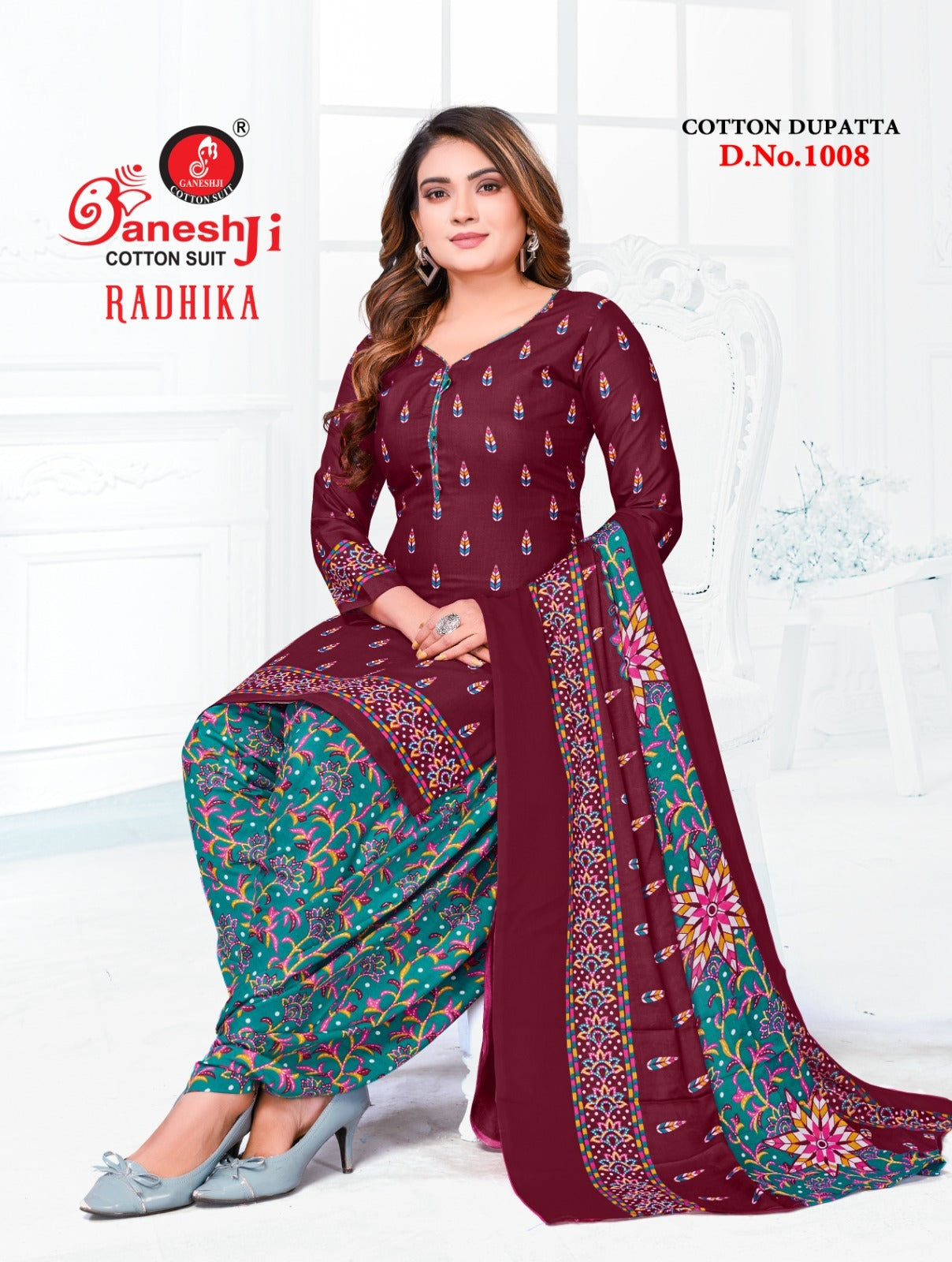 Radhika Vol 1 Ganeshji Cotton Dress Material Wholesale Price