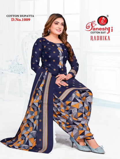 Radhika Vol 1 Ganeshji Cotton Dress Material Wholesale Price