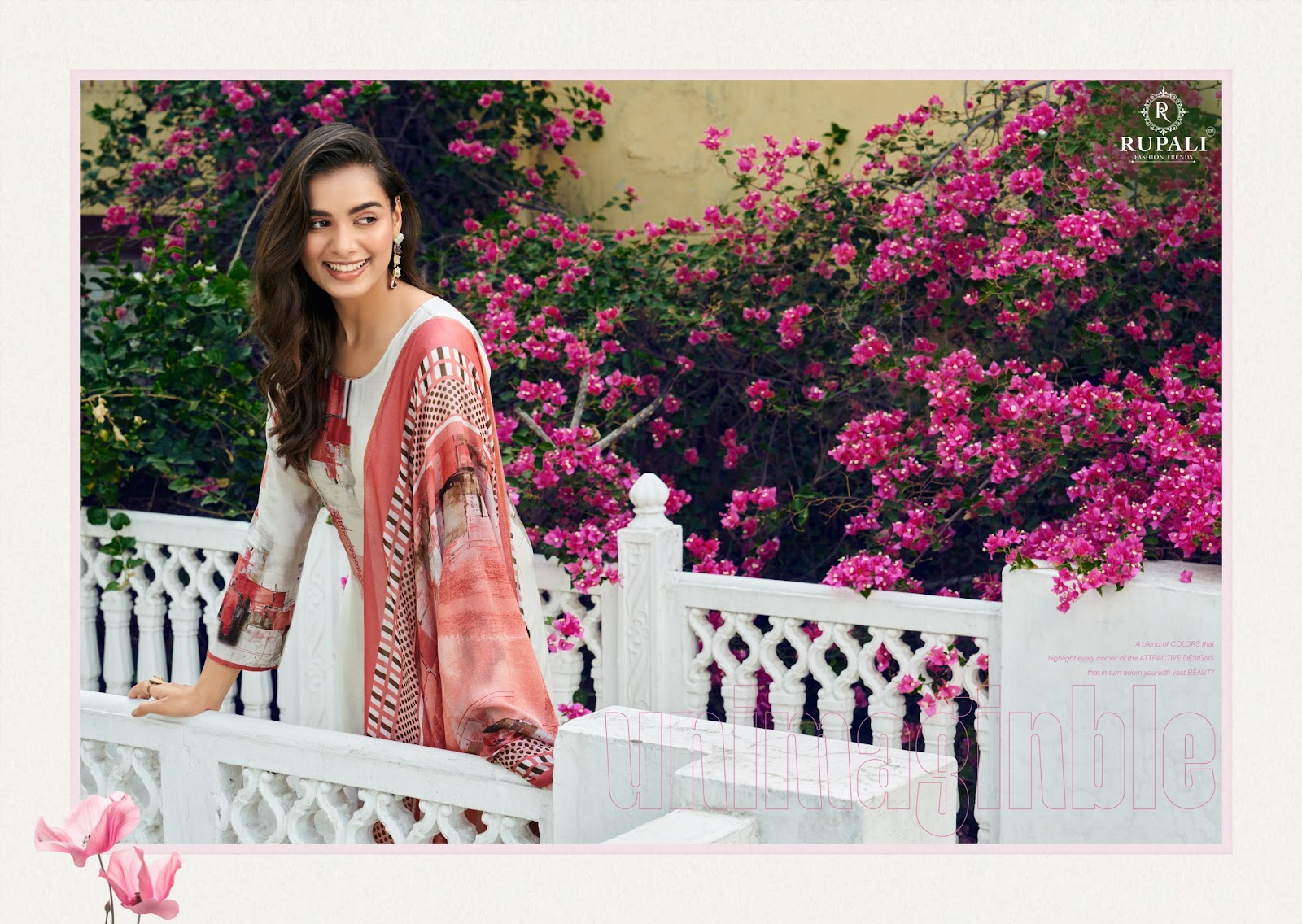 Radhya Rupali Muslin Pant Style Suits Supplier