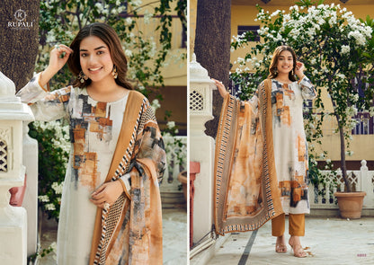 Radhya Rupali Muslin Pant Style Suits Supplier