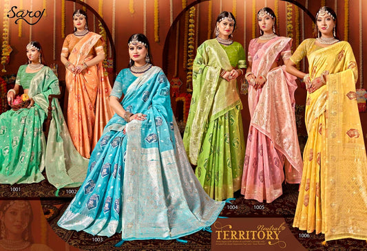Radiant Cotton Saroski Vol 3 Saroj Sarees Wholesaler India