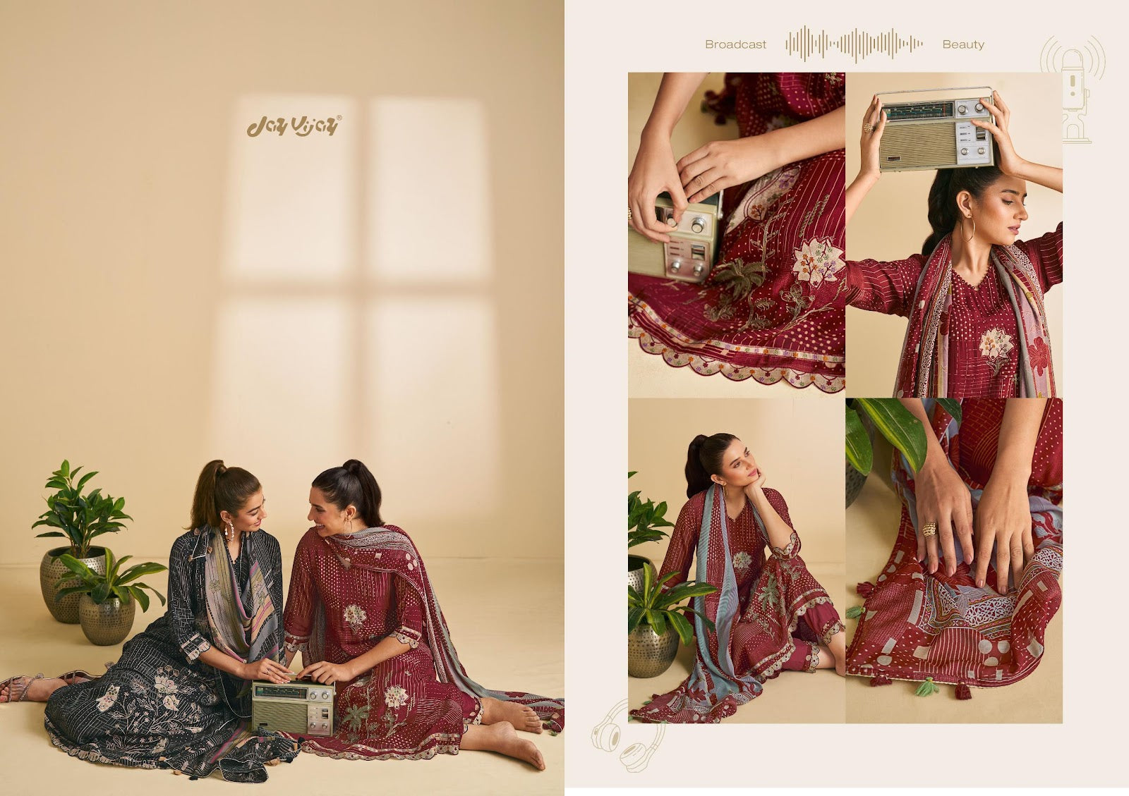 Radio Jay Vijay Pant Style Suits Supplier Ahmedabad