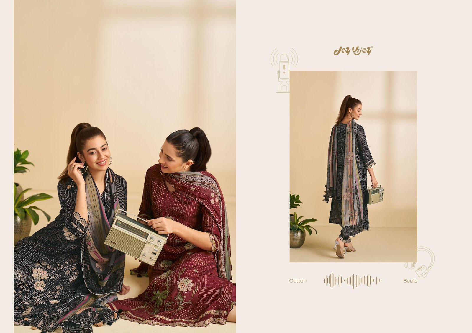 Radio Jay Vijay Pant Style Suits Supplier Ahmedabad