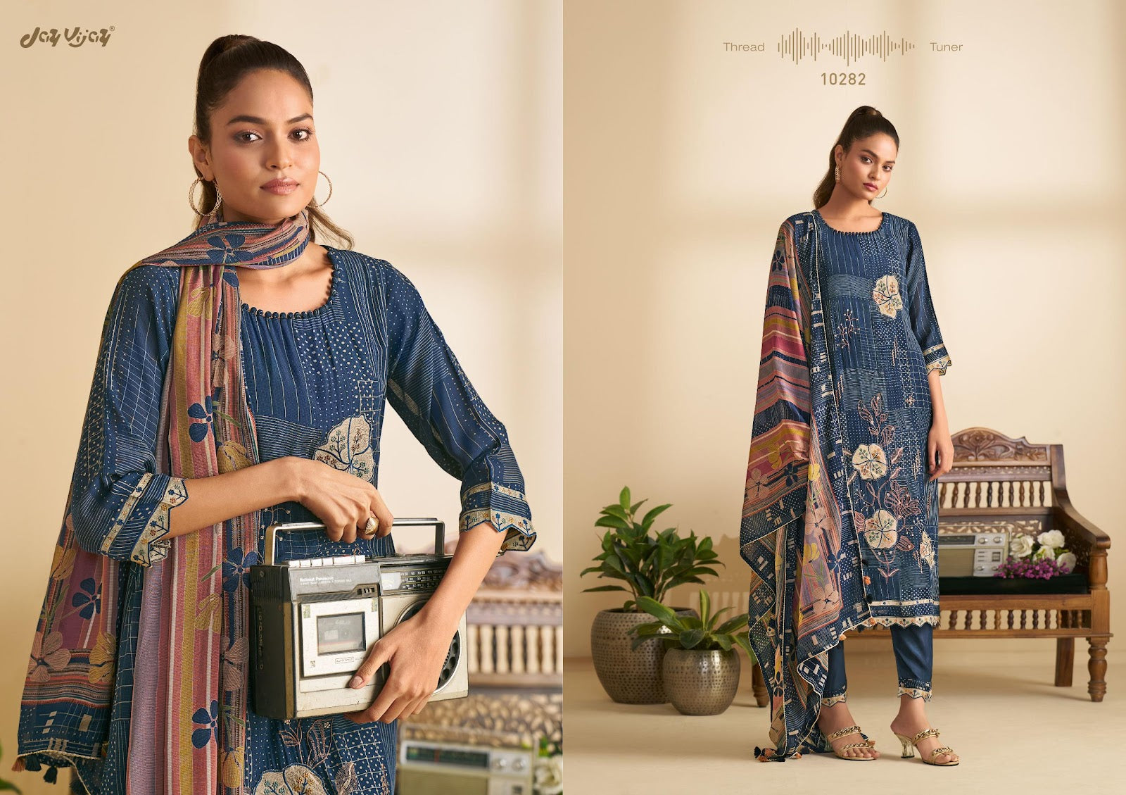 Radio Jay Vijay Pant Style Suits Supplier Ahmedabad