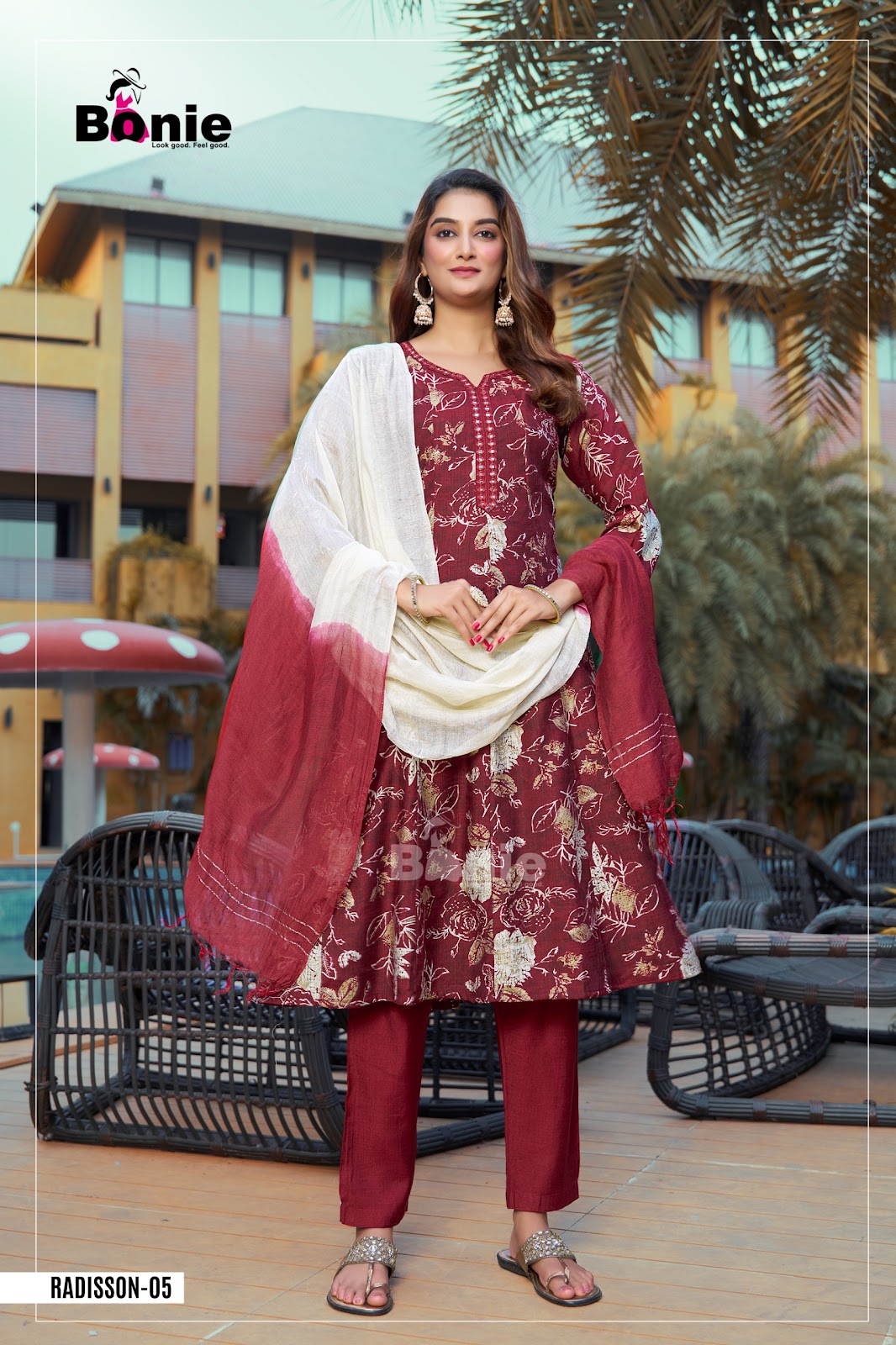 Radisson Bonie Vatican Readymade Anarkali Suits Exporter India