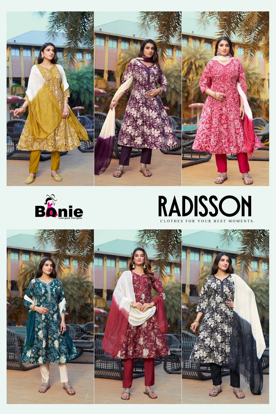 Radisson Bonie Vatican Readymade Anarkali Suits Exporter India