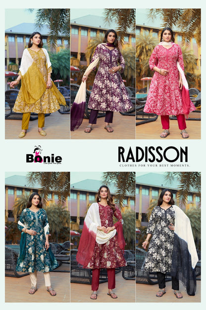 Radisson Bonie Vatican Readymade Anarkali Suits Exporter India