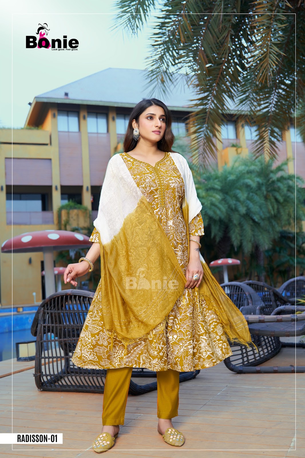 Radisson Bonie Vatican Readymade Anarkali Suits Exporter India