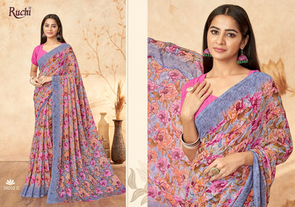 Ragaa Georgette 15 Ruchi Sarees Supplier