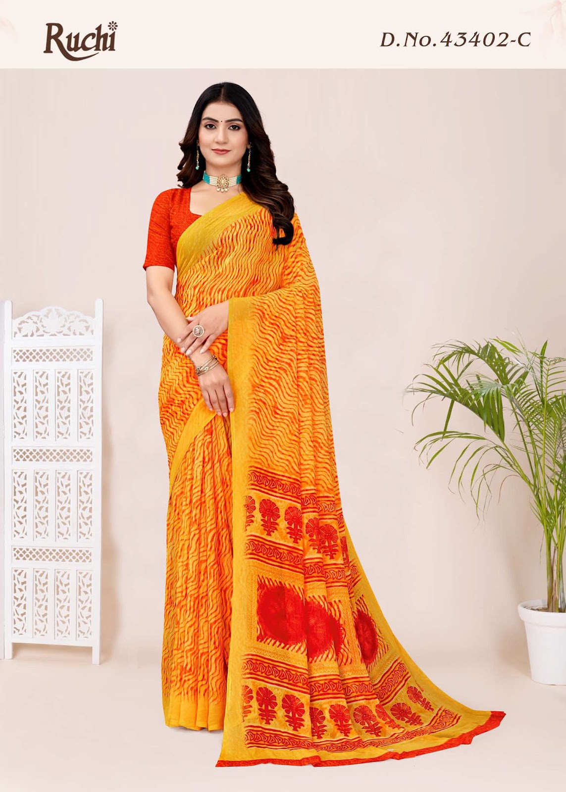 Ragaa Lehriya Vol 2 Ruchi Sarees Wholesale Price