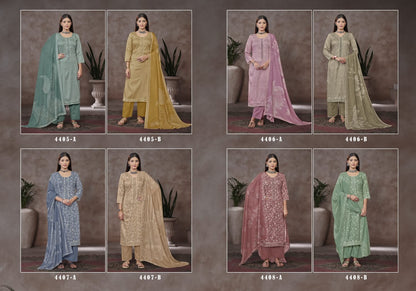 Ragini 2 Rivaa Jam Satin Plazzo Style Suits Supplier Gujarat
