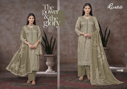 Ragini 2 Rivaa Jam Satin Plazzo Style Suits Supplier Gujarat