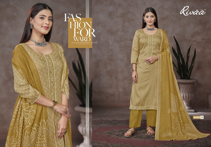 Ragini 3 Rivaa Pashmina Suits Supplier India