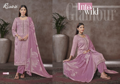 Ragini 3 Rivaa Pashmina Suits Supplier India