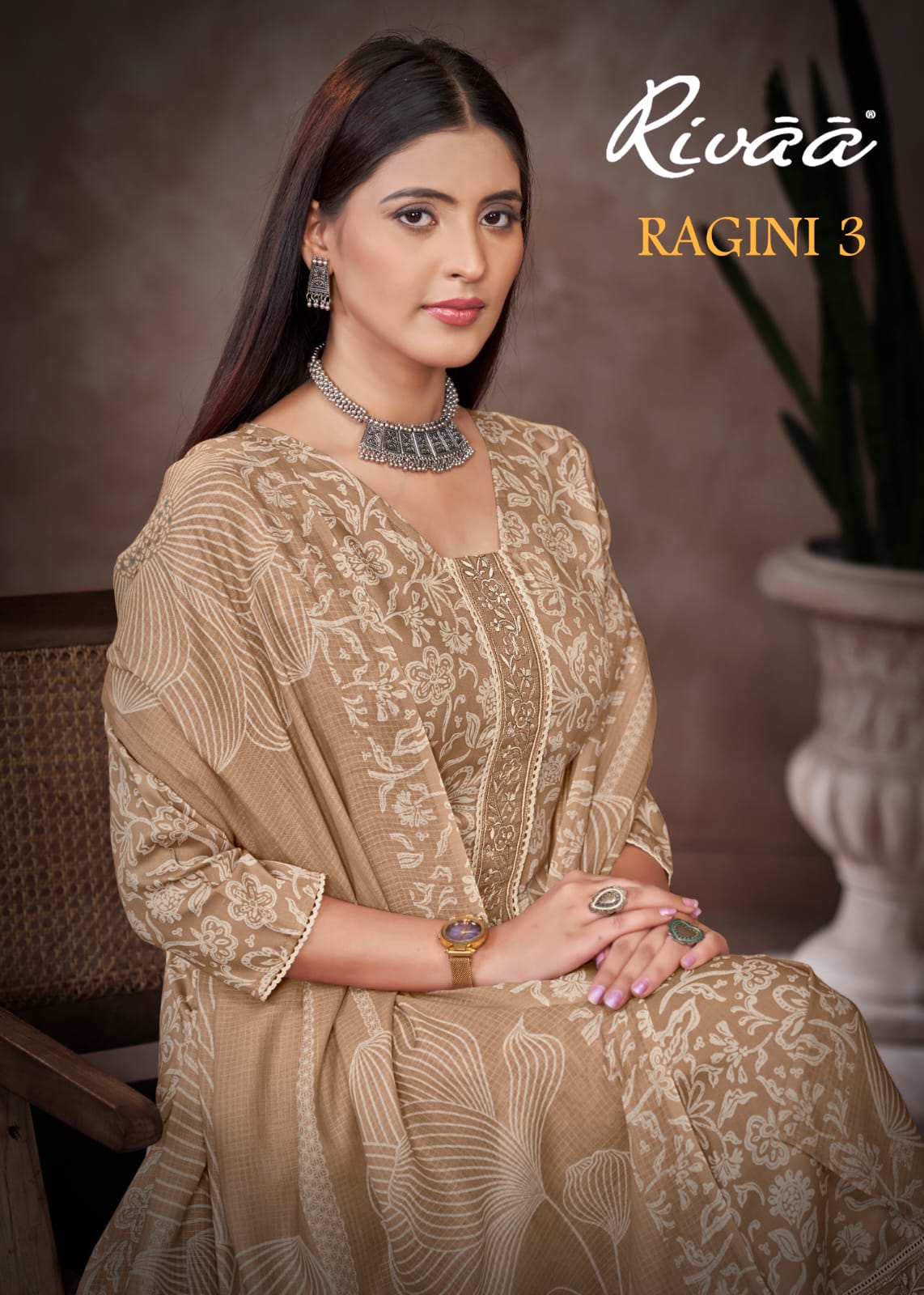 Ragini 3 Rivaa Pashmina Suits Supplier India