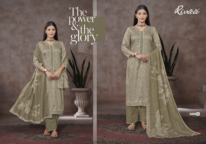 Ragini 3 Rivaa Pashmina Suits Supplier India