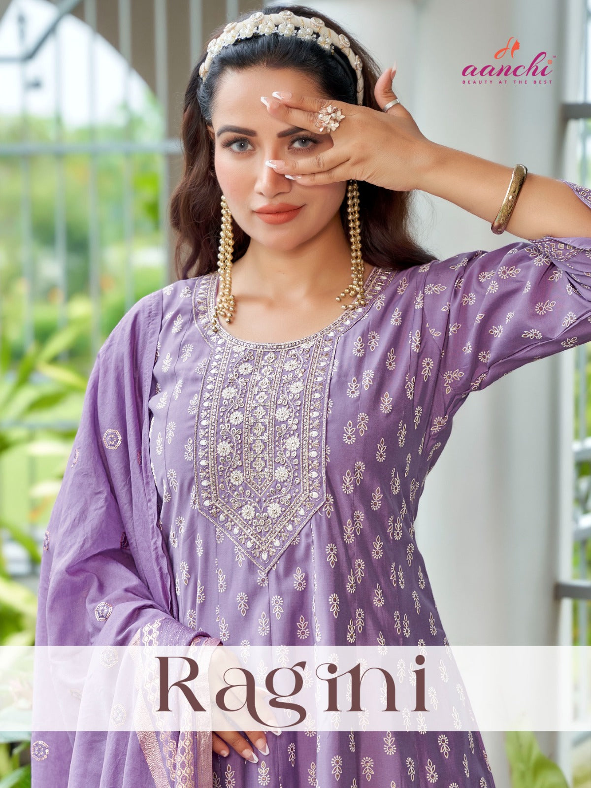 Ragini Aanchi Roman Readymade Anarkali Suits Manufacturer Gujarat